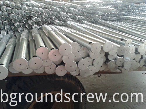 Helical Ground Screw Drilling
